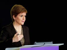 Sturgeon to announce new coronavirus restrictions for Scotland