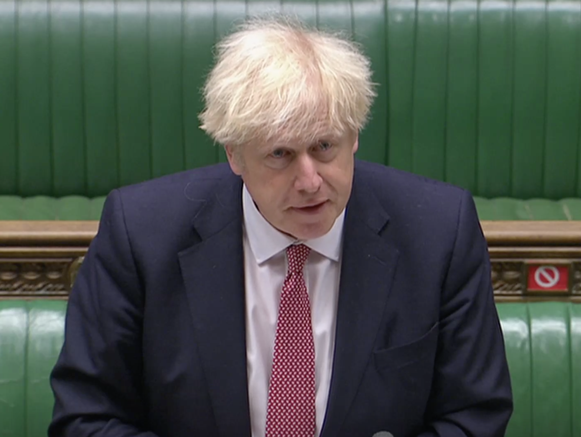 Boris Johnson at PMQs