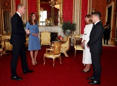 Prince William and Kate welcome Ukraine president at Buckingham palace