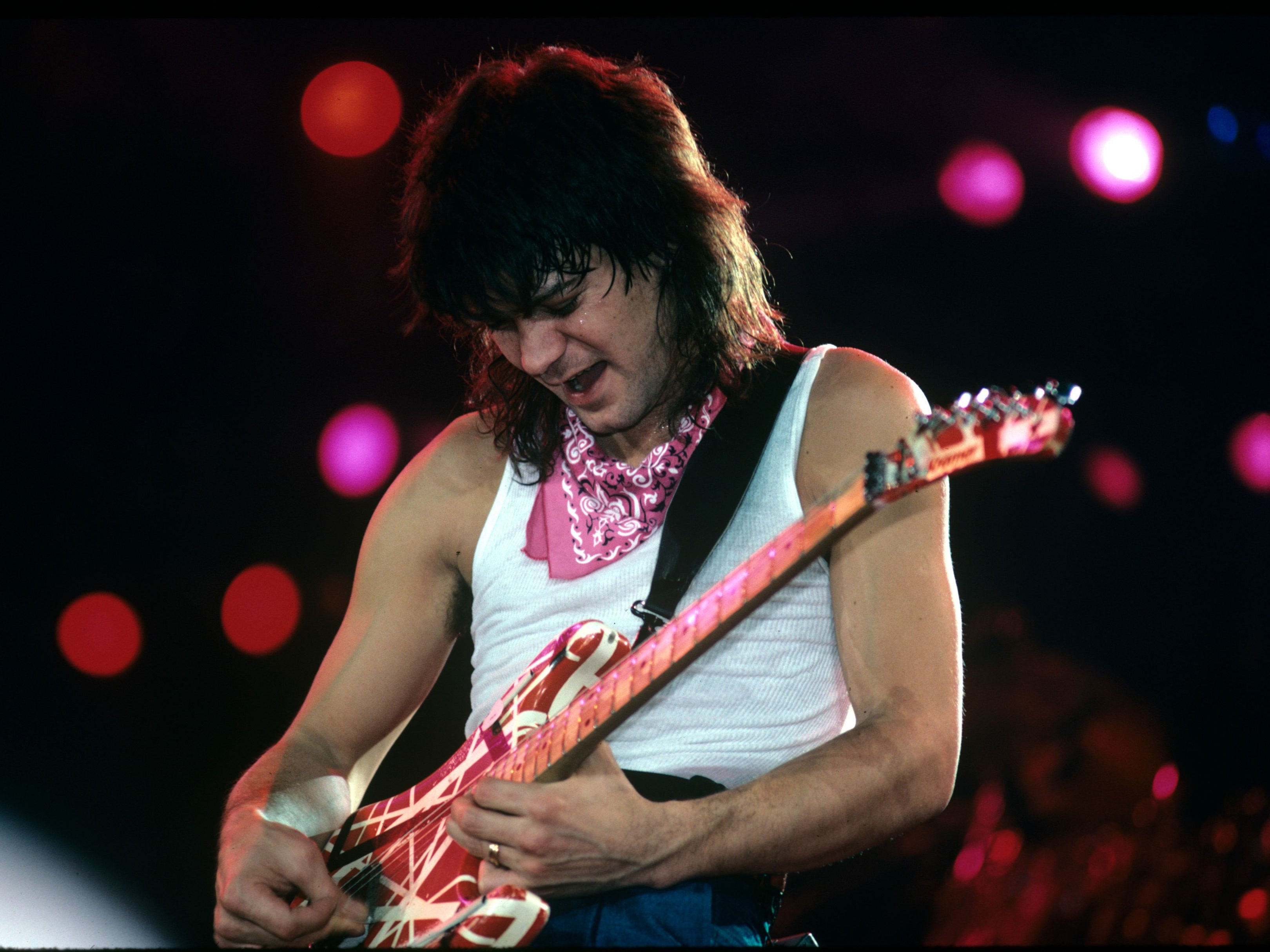 Eddie Van Halen Pioneering guitarist who gave his name to one of the