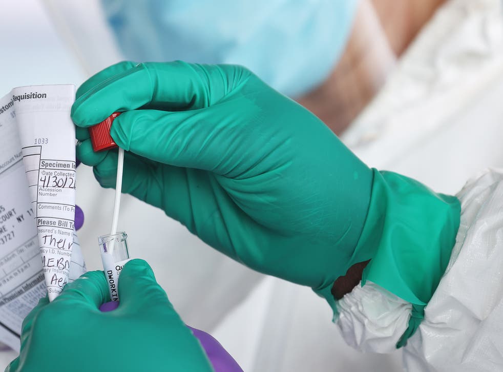 Test de coronavirus.