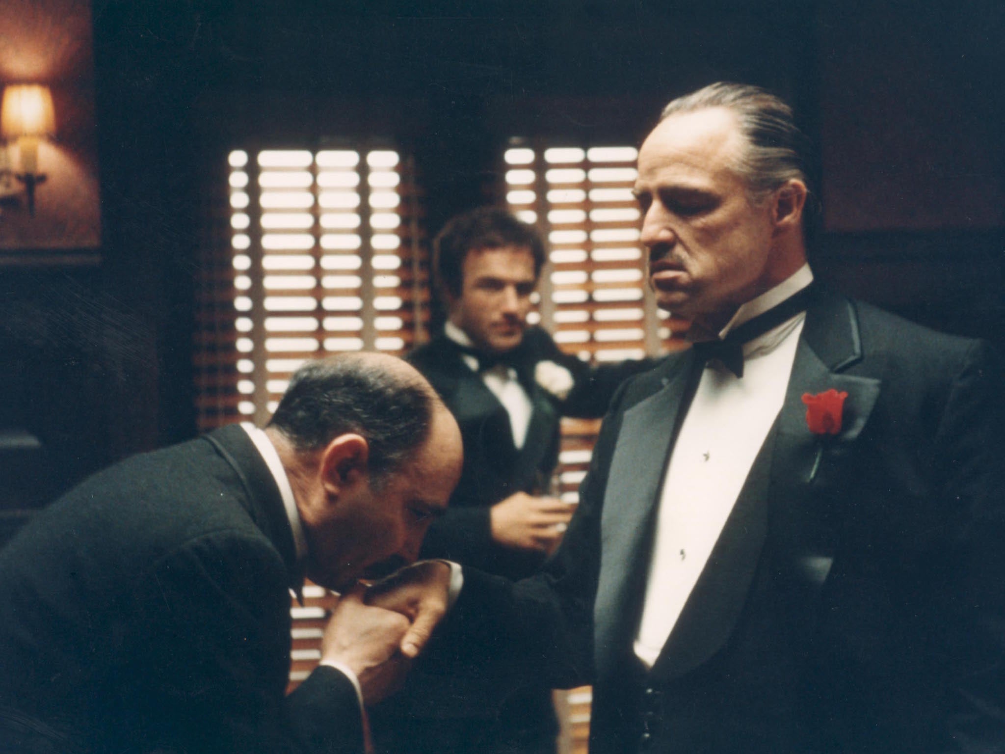 Family affair: Marlon Brando as Vito Corleone in 1972’s ‘The Godfather’