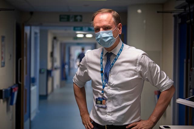 NHS England chief executive Simon Stevens is worried about rising Covid19 infections