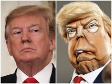 US channel NBC were concerned Spitting Image would upset Trump