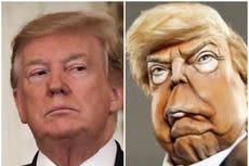US channel NBC were concerned Spitting Image would upset Trump
