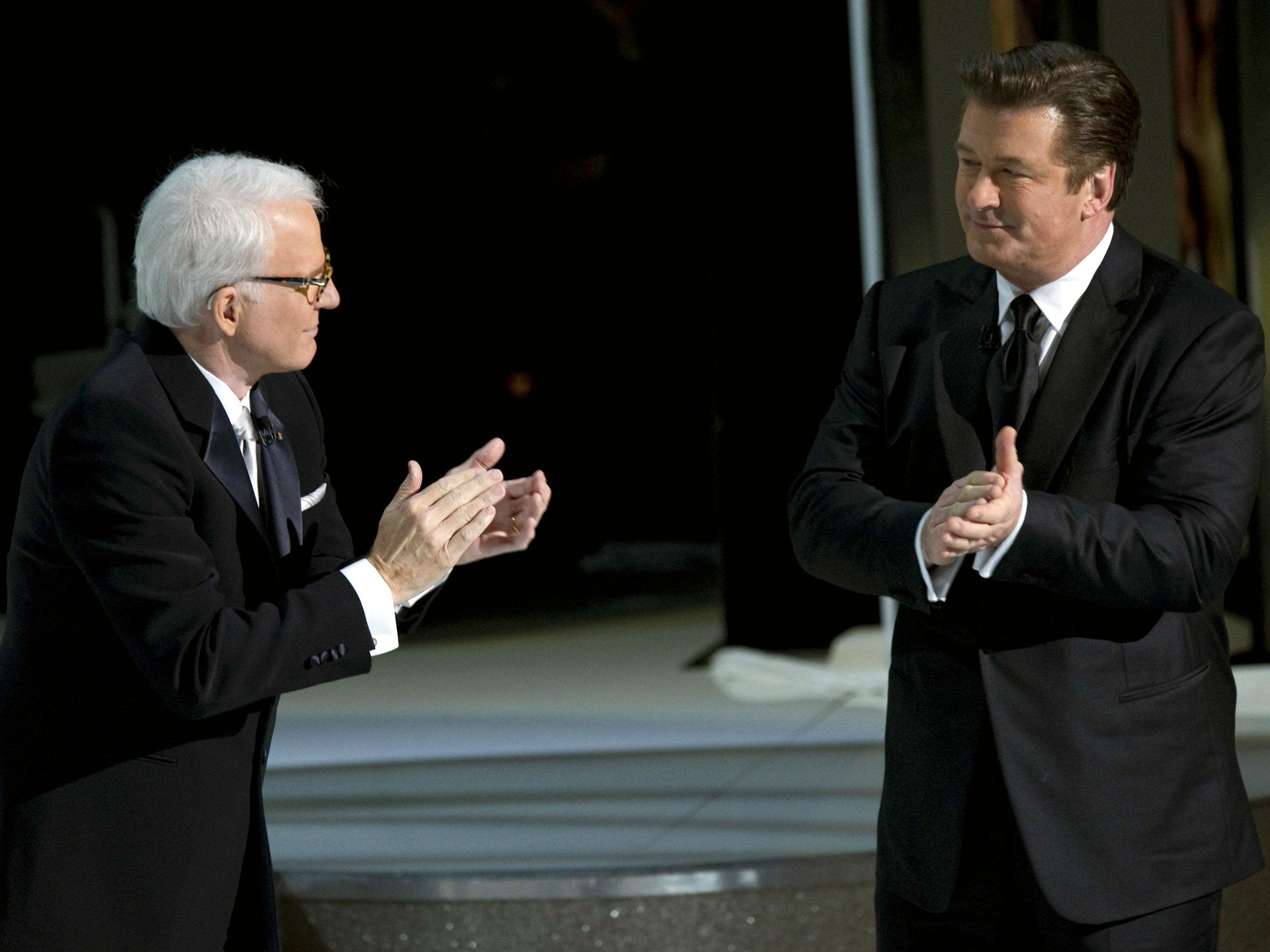 Steve Martin and Alec Baldwin at the 2010 Oscars