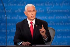 Pence claimed Biden wants to ban fracking — but he’s never said that
