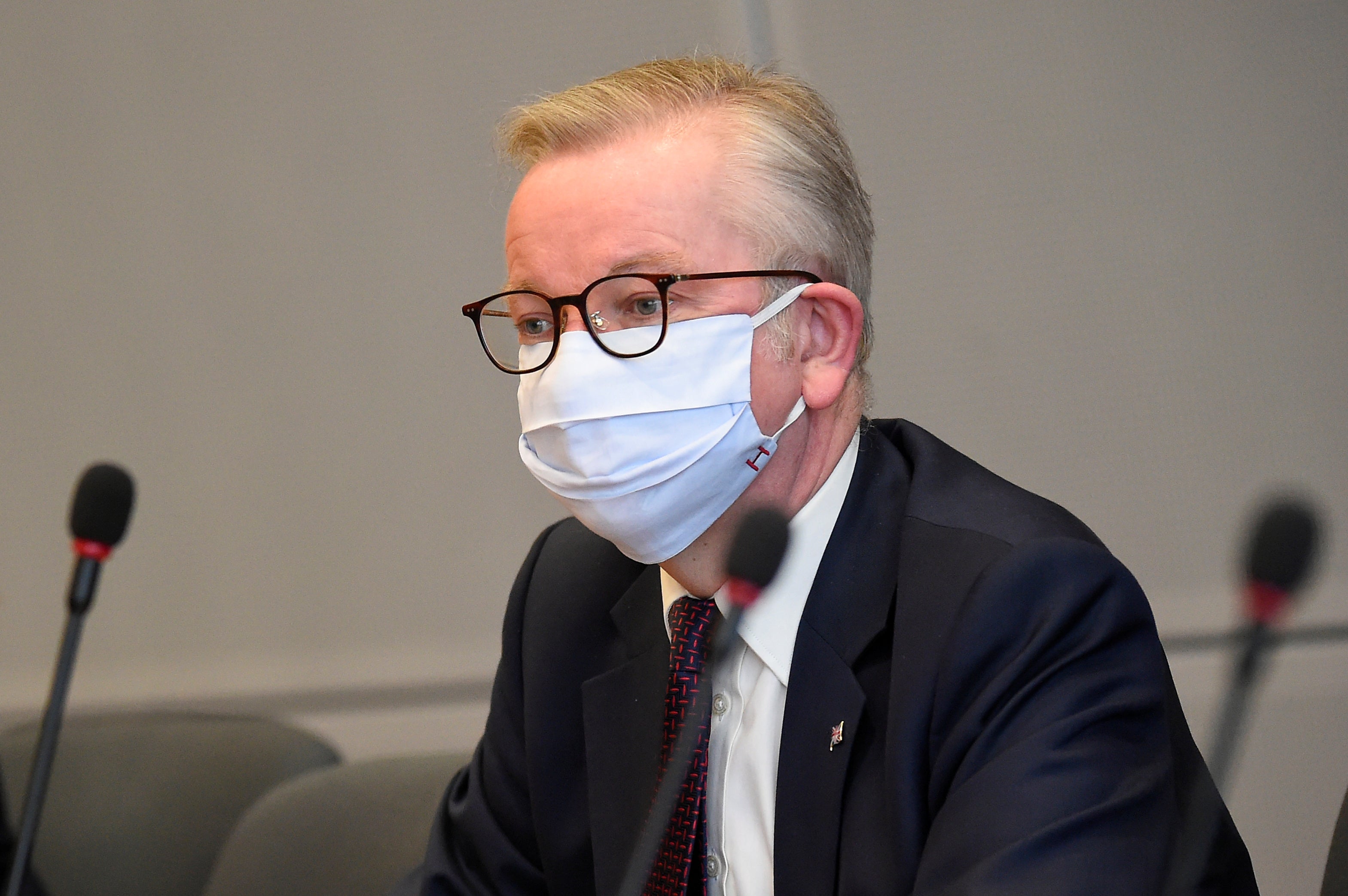 Michael Gove at Brexit talks