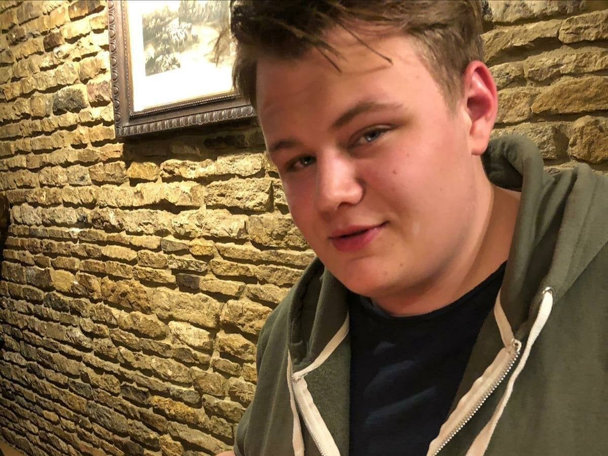 Harry Dunn, 19, who was killed after his motorbike crashed with a car outside a US military base in Northamptonshire in August 2019