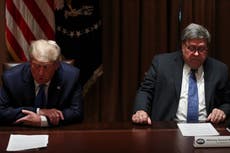 Trump gives Barr ultimatum as he demands roundup of political enemies