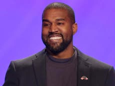 Kanye West shares video holding ‘Vote Kanye’ hats over  Pence & Harris