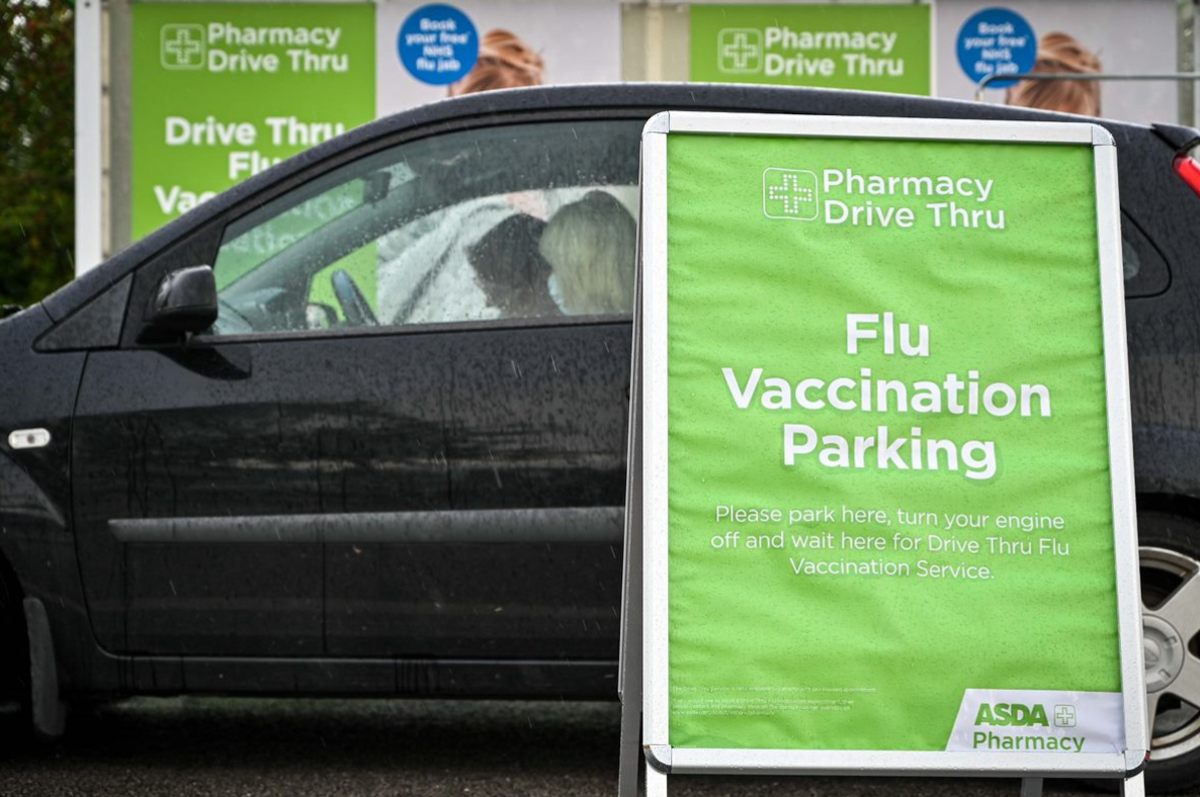 Asda Launches Uk S First Ever Flu Jab Drive Through Service The Independent