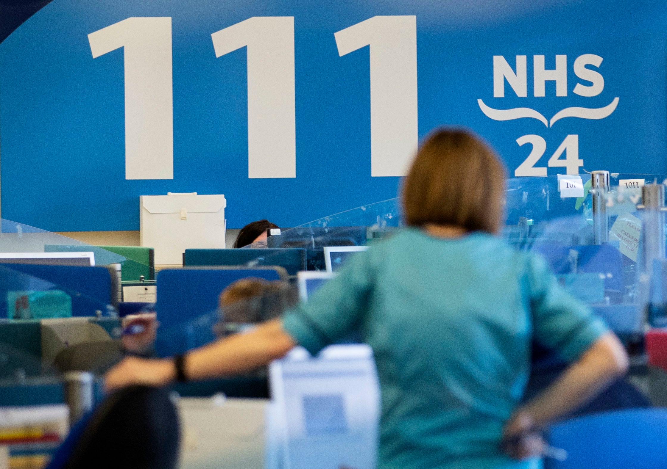 More than 40 staff at an NHS 111 call centre in the West Midlands contracted coronavirus