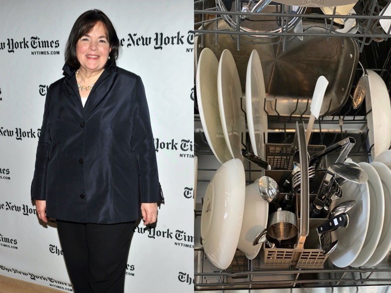 Ina Garten sparks debate with dishwasher photo