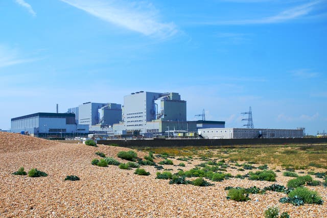 The nuclear power station at Dungeness on the south east coast of England