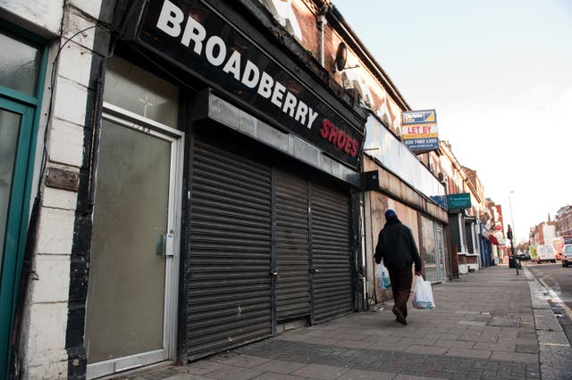 <p>Shuttered shops: and they’ll remain that way until Wednesday, having missed out on the Black Friday bean fest&nbsp;</p>