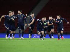 Scotland into Euro 2020 play-off final after shootout win over Israel