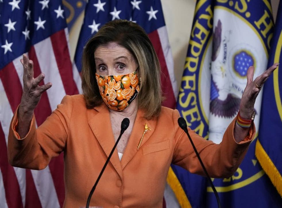 Pelosi dijo que Trump debe dar más detalles sobre su estado de salud luego de ser diagnosticado con COVID-19