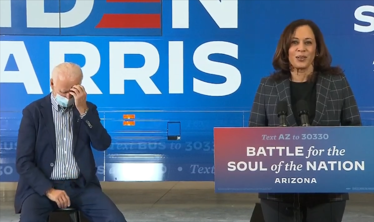 Joe Biden and Kamala Harris