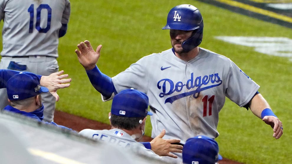 MLBbest Dodgers to 14th NLCS after 123 win to sweep Padres Mookie