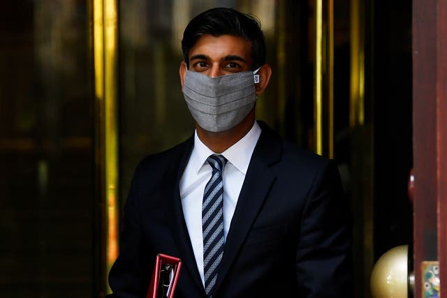 Rishi Sunak has acted to support firms hit by local lockdowns 