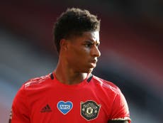 ‘Turn on your comments’: Rashford invites Tory MP Baker to debate him