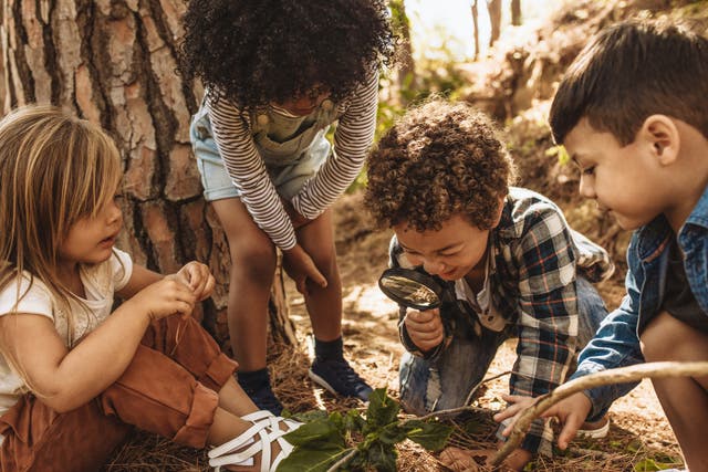 Research indicates more time spent outdoors in natural environments improves children’s health, behaviour, and educational attainment, and benefits teachers too 