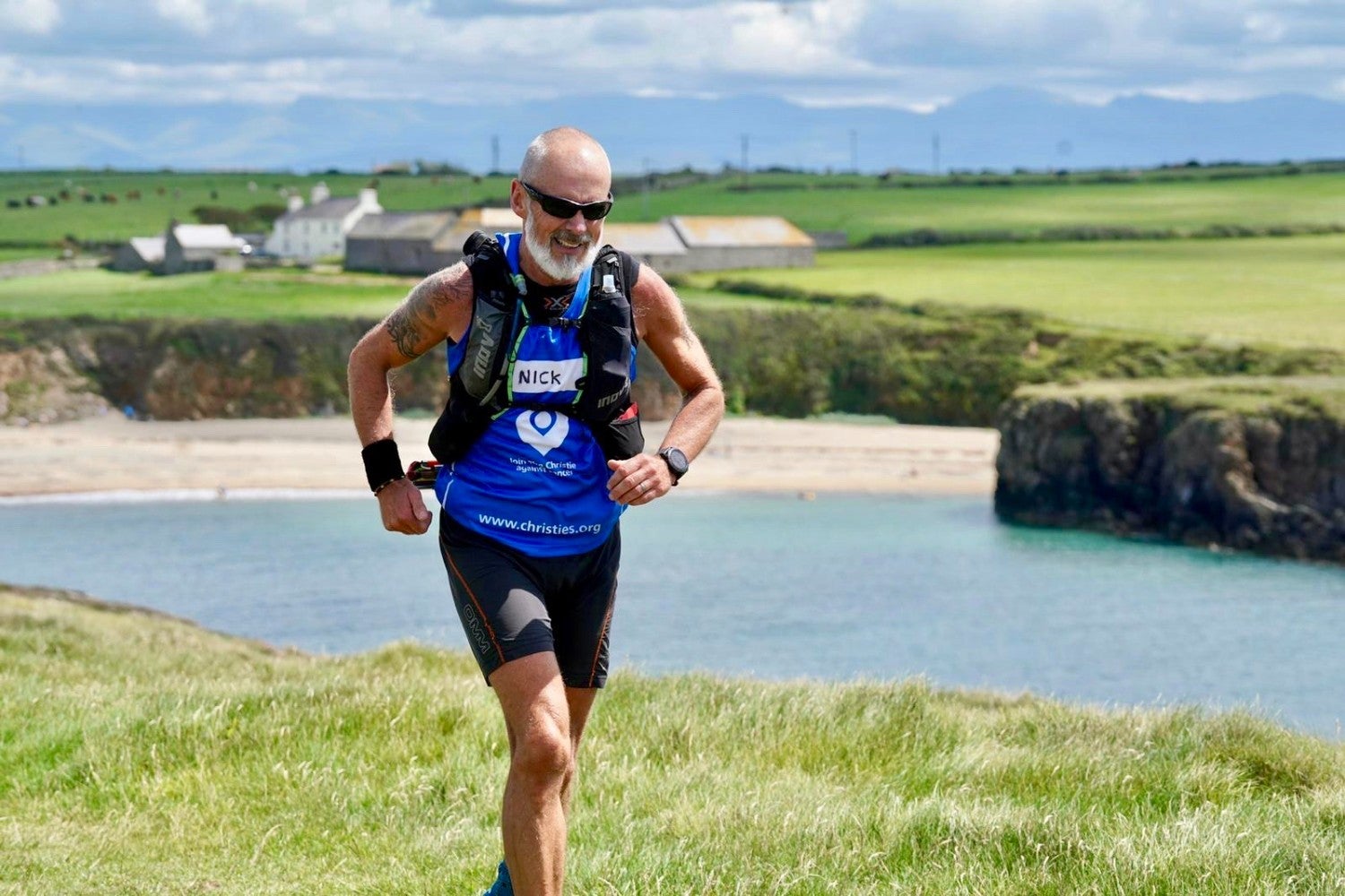 Nick Wishart has been running ultra marathons for eight years