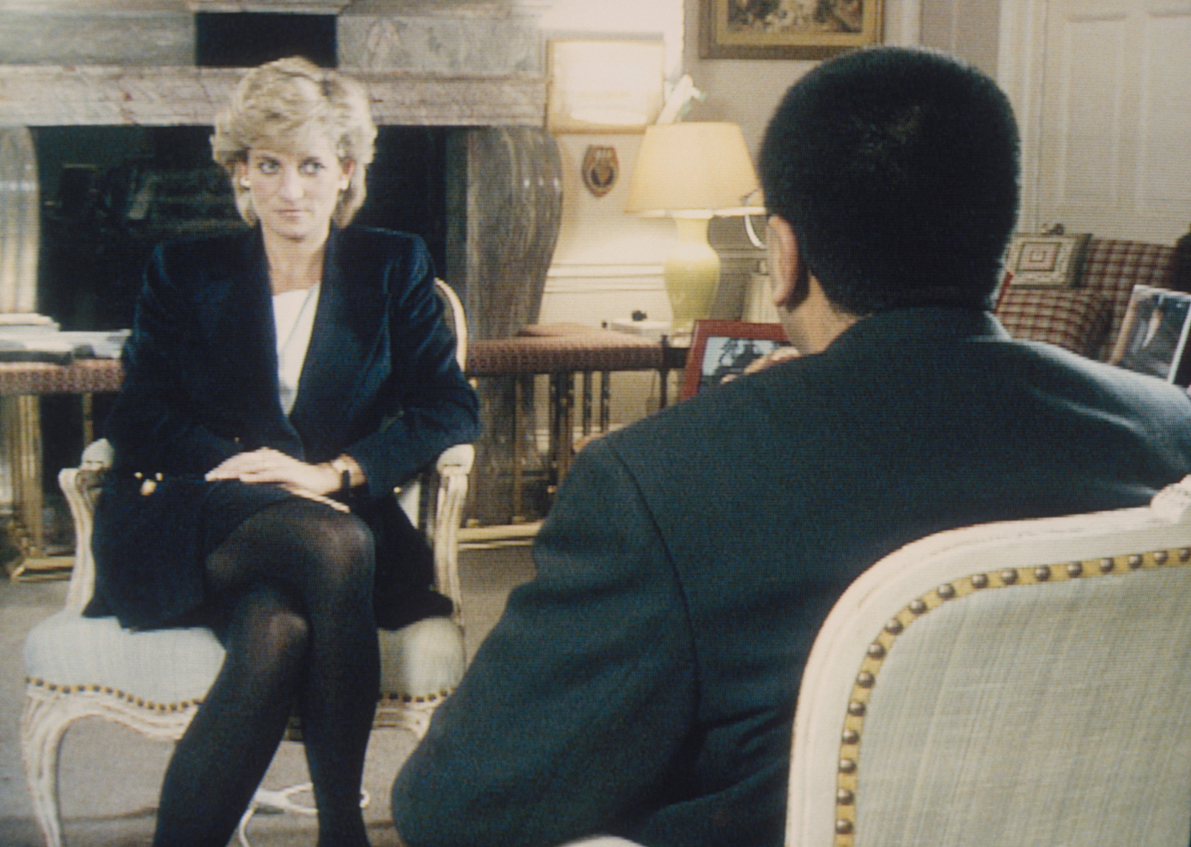 Martin Bashir interviews Princess Diana in Kensington Palace for ‘Panorama’ in 1995