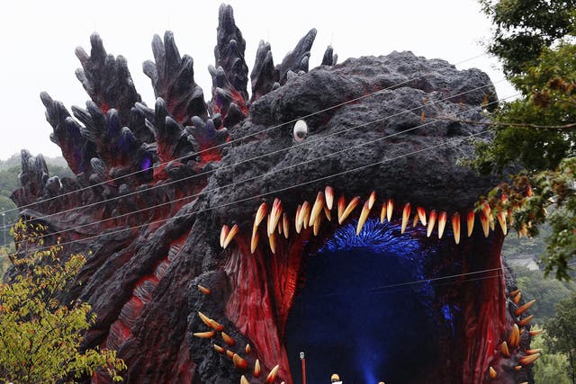 Life-size Godzilla model is first of its kind