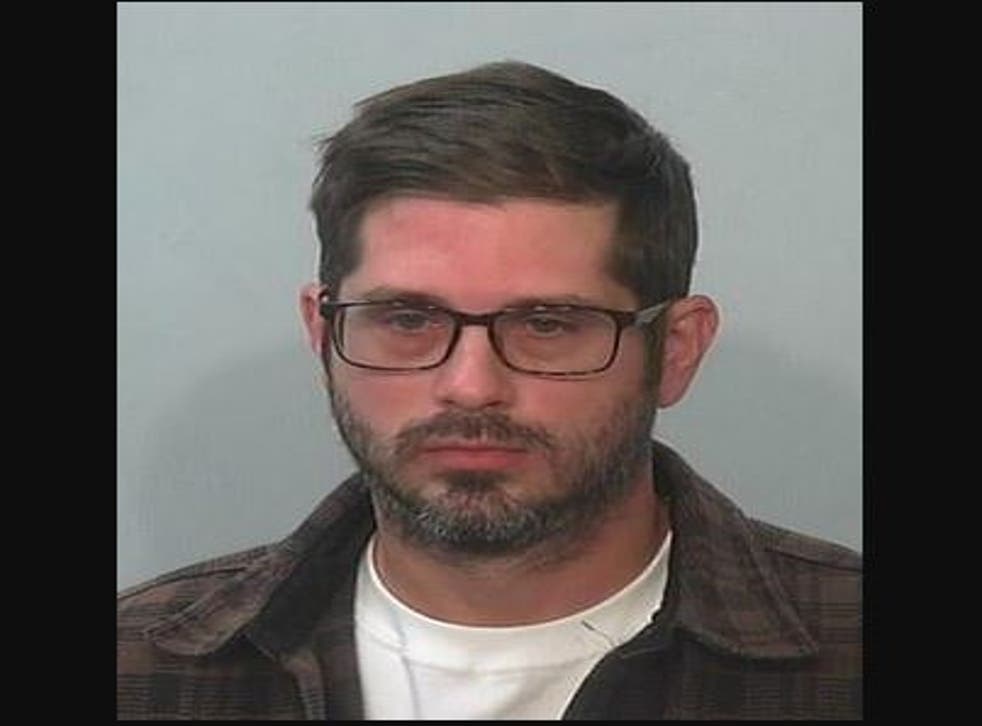 Ian Wagner, 38, allegedly sexually assaulted a teenager who was asleep on a plane near him. 