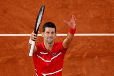 Djokovic battles through to set up French Open showdown with Nadal