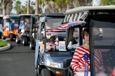 A senior warning sign for Trump: 'Go Biden' cry at Villages 