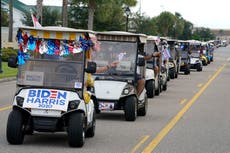 A senior warning sign for Trump: 'Go Biden' cry at Villages 