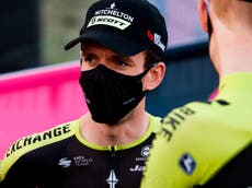 Yates out of Giro d’Italia after testing positive for coronavirus