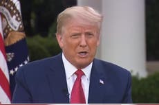 Trump says he’s ‘medication-free’ and feeling ‘really strong’