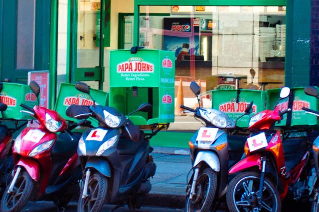 Papa John’s runs pizza chains all over the country