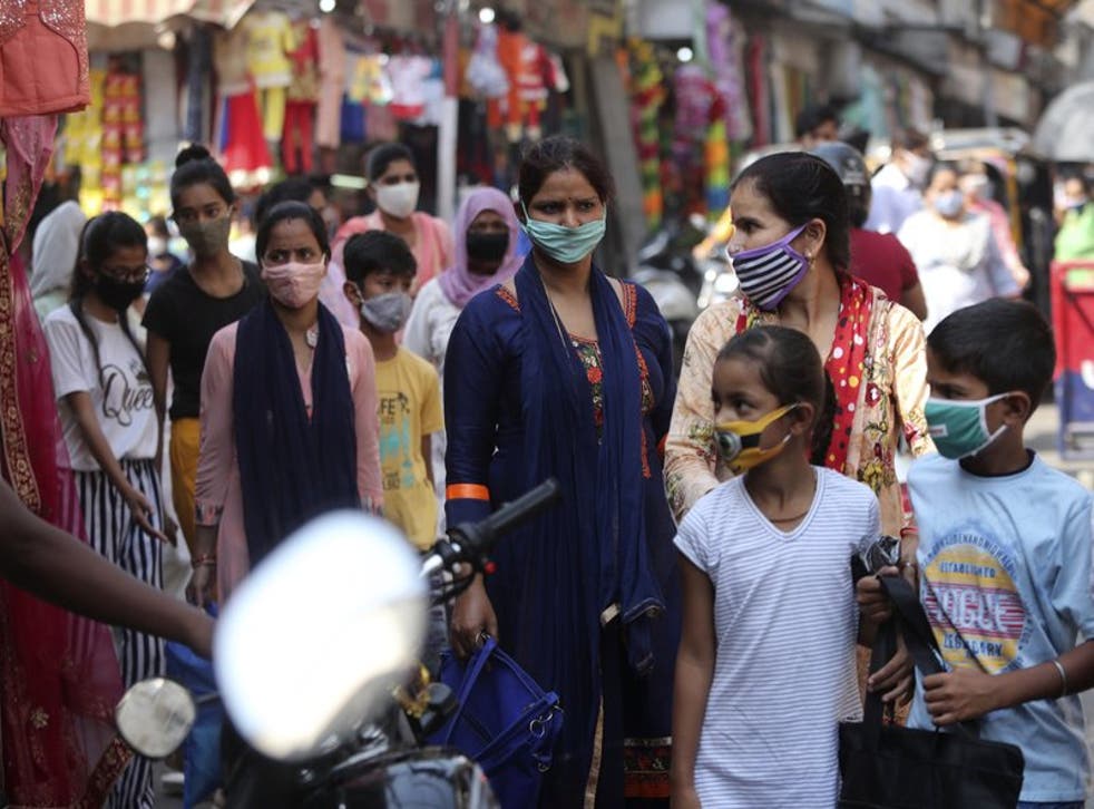 Los contagios en la India se han desacelerado desde mediados de septiembre