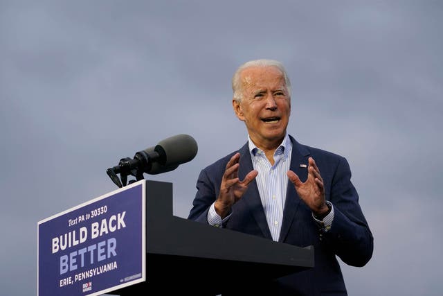Joe Biden has promised an increase in corporation tax