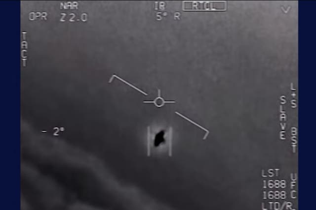 The US Department of Defense released a video earlier this year of unidentified aerial phenomena.