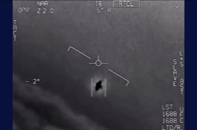 The US Department of Defense released a video earlier this year of unidentified aerial phenomena.