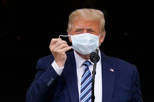 Virus Outbreak Trump