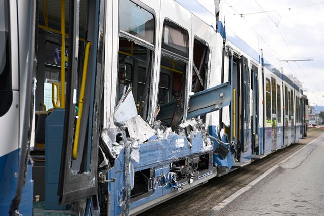 Switzerland Tram Accident