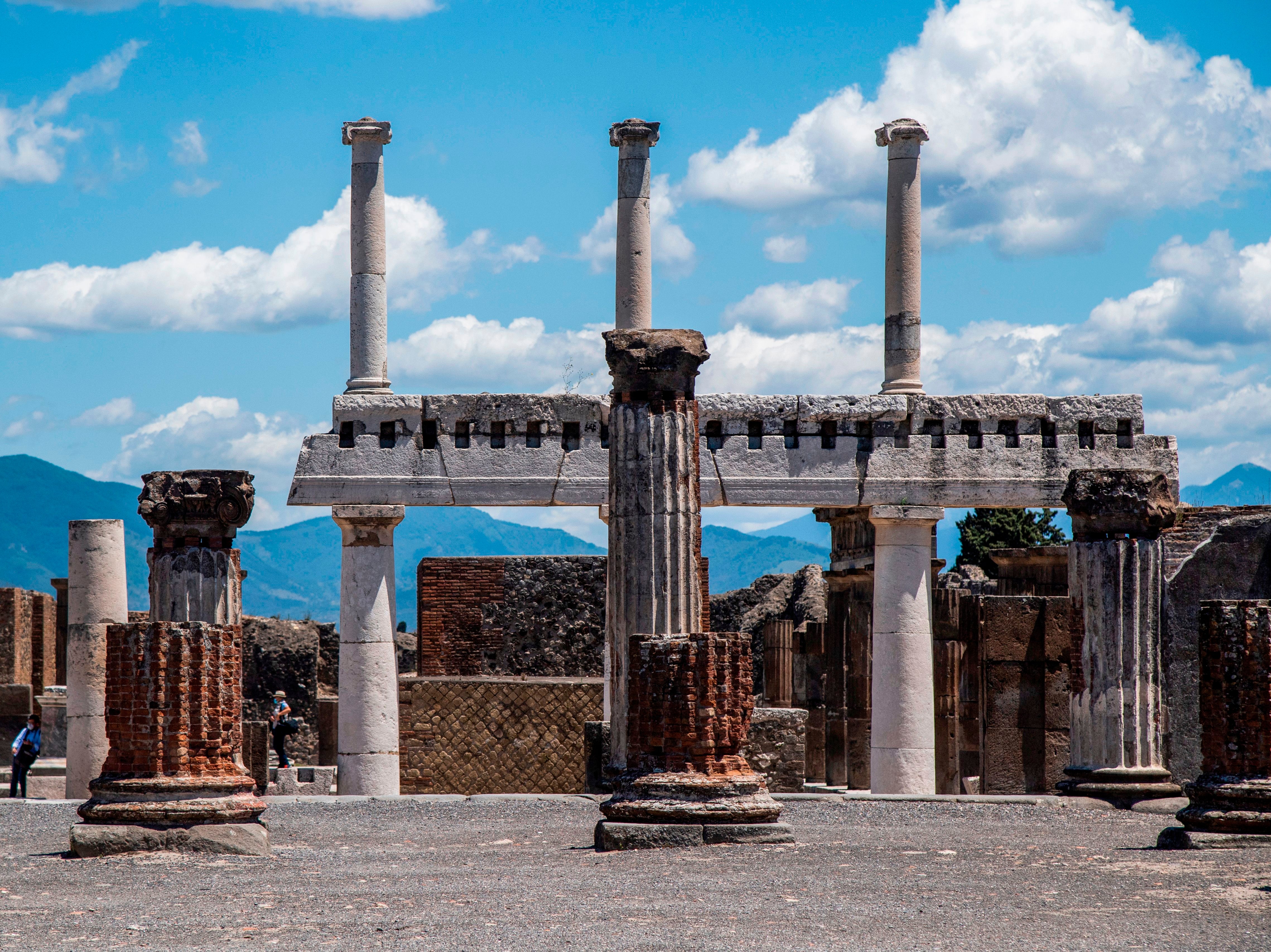 A tourist has returned pilfered artefacts to Pompeii after 15 years of bad luck