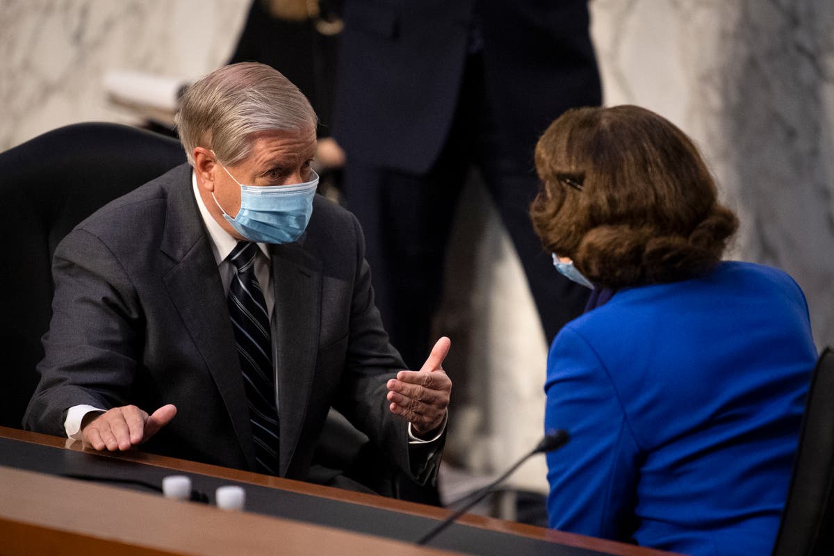 Amy Coney Barrett hearing: Lindsey Graham defends contentious decision to push ahead with nomination