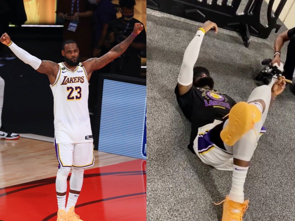 The secret behind LeBron James being comfortable in sleeved