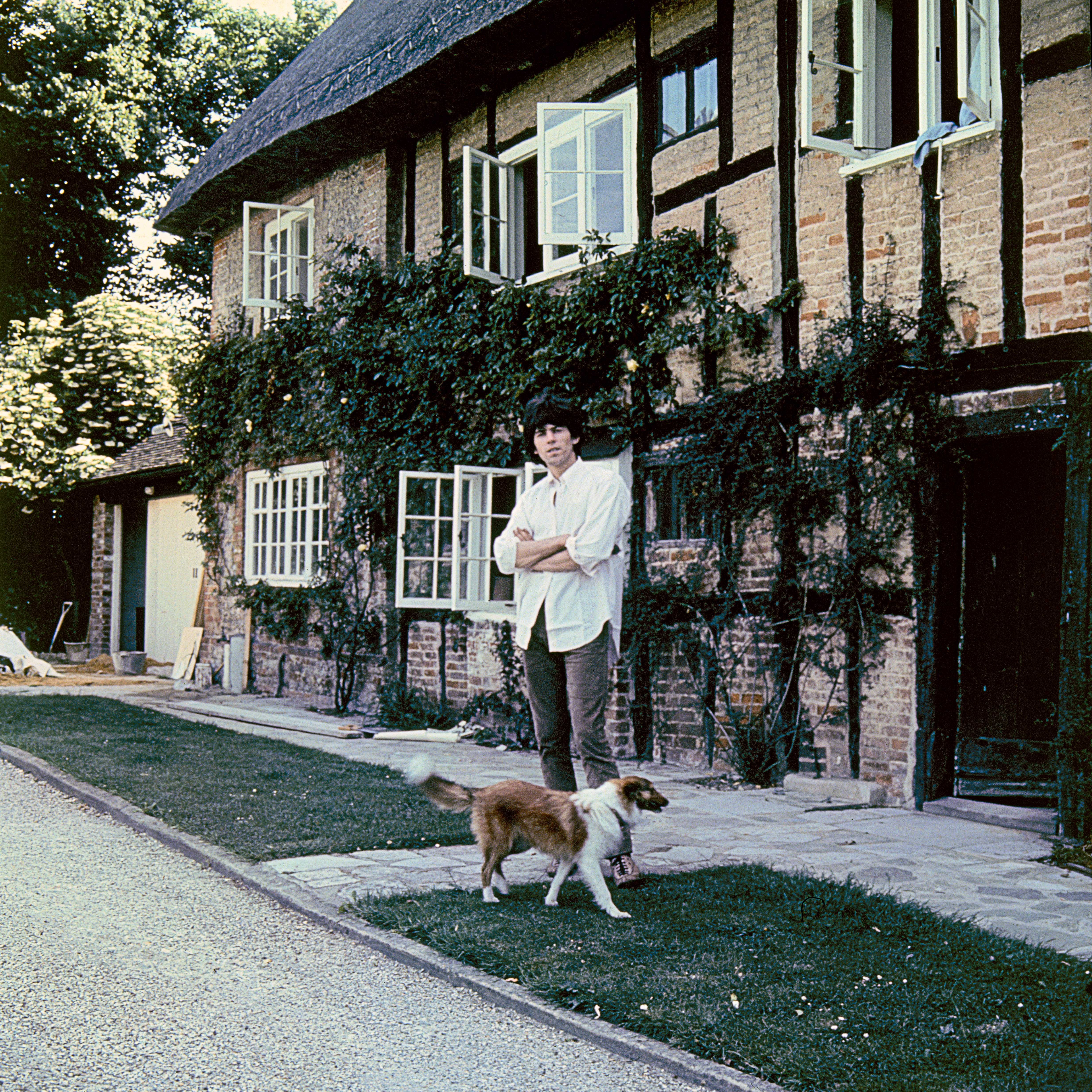 Keith at home. Redlands, East Sussex