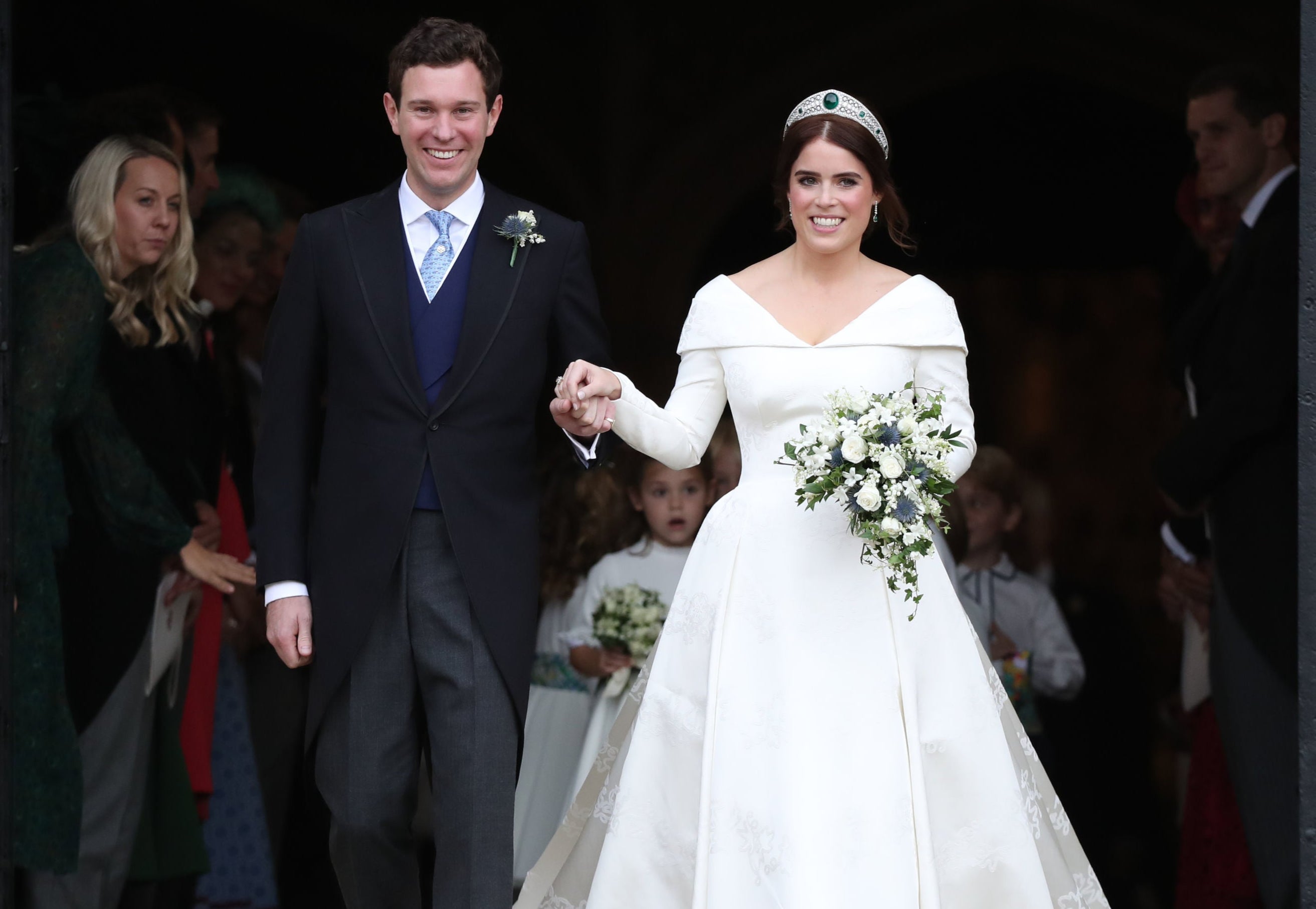 princess eugenie second dress