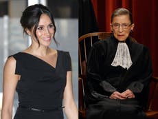 Meghan Markle honours Ruth Bader Ginsburg with podcast outfit