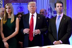 Donald Trump's children campaign for him in Georgia